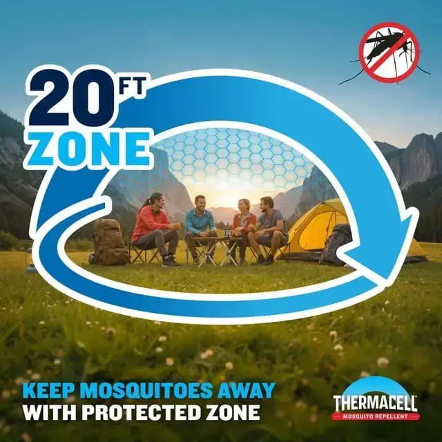 E-ZoneGuard Adventure 9Hr Rechargeable Mosquito Repeller... | Thermacell - Image 2