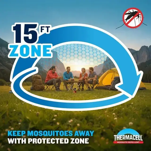 Fuel-ZoneGuard Backpacker Mosquito Repeller | Thermacell - Image 2