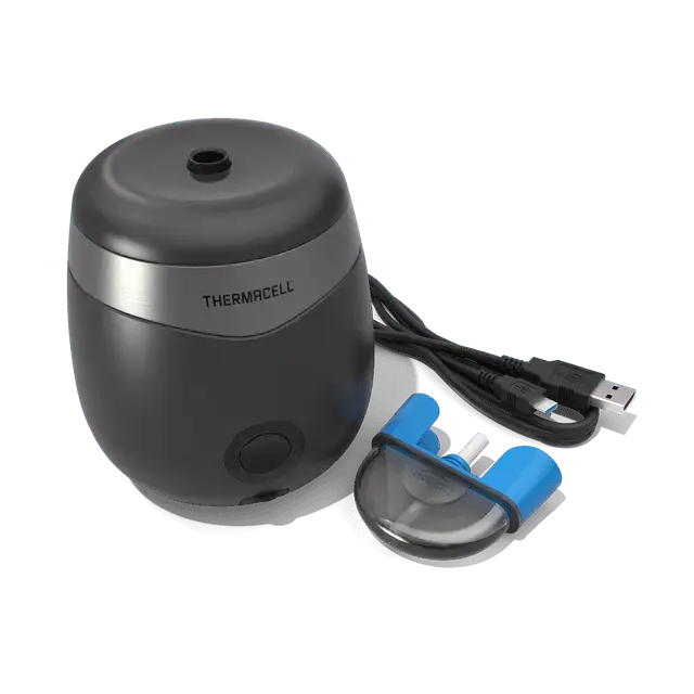E-ZoneGuard Patio 9Hr Rechargeable Mosquito Repeller... | Thermacell