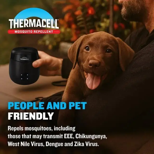E-ZoneGuard Patio 5.5Hr Rechargeable Mosquito Repeller... | Thermacell - Image 5